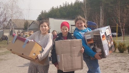 Spenden in Dumanzy angekommen