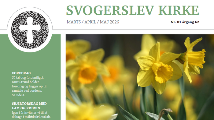 Svogerslev Kirkeblad nr. 01 2026 forside