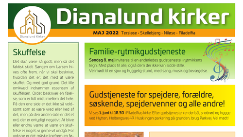 Maj kirkeside