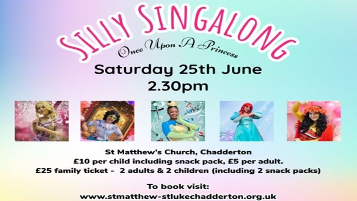 Silly Singalong - Saturday, 25th June 2022 at 2:30pm