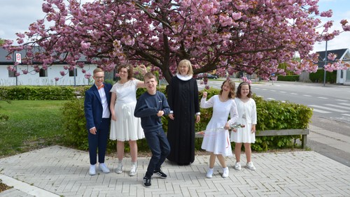 Stort tillykke til Adam, Silje, Ingrid, Freja og Kasper