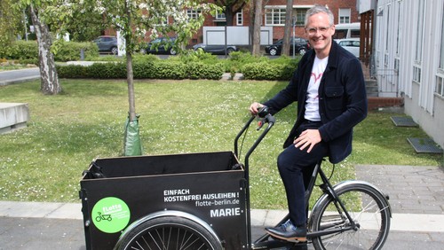 Marie ist da! Lastenrad zur kostenfreien Ausleihe