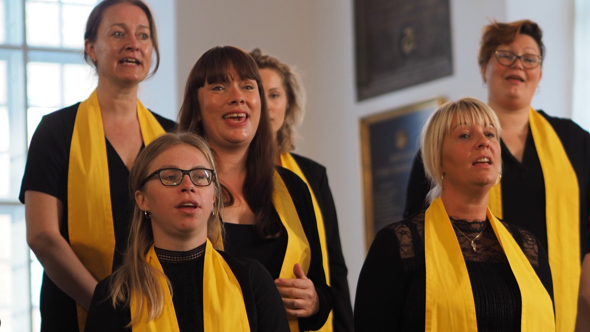 Syng med i gospelkor