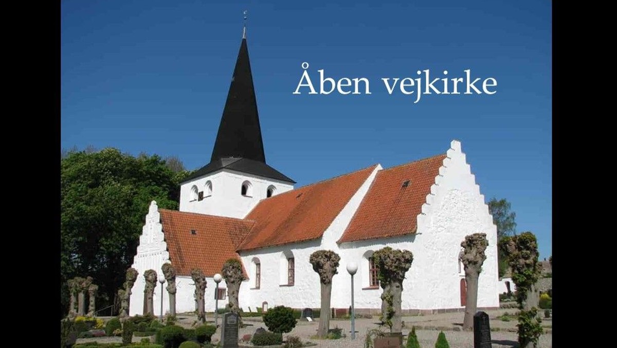 Åben vejkirke i Bregninge