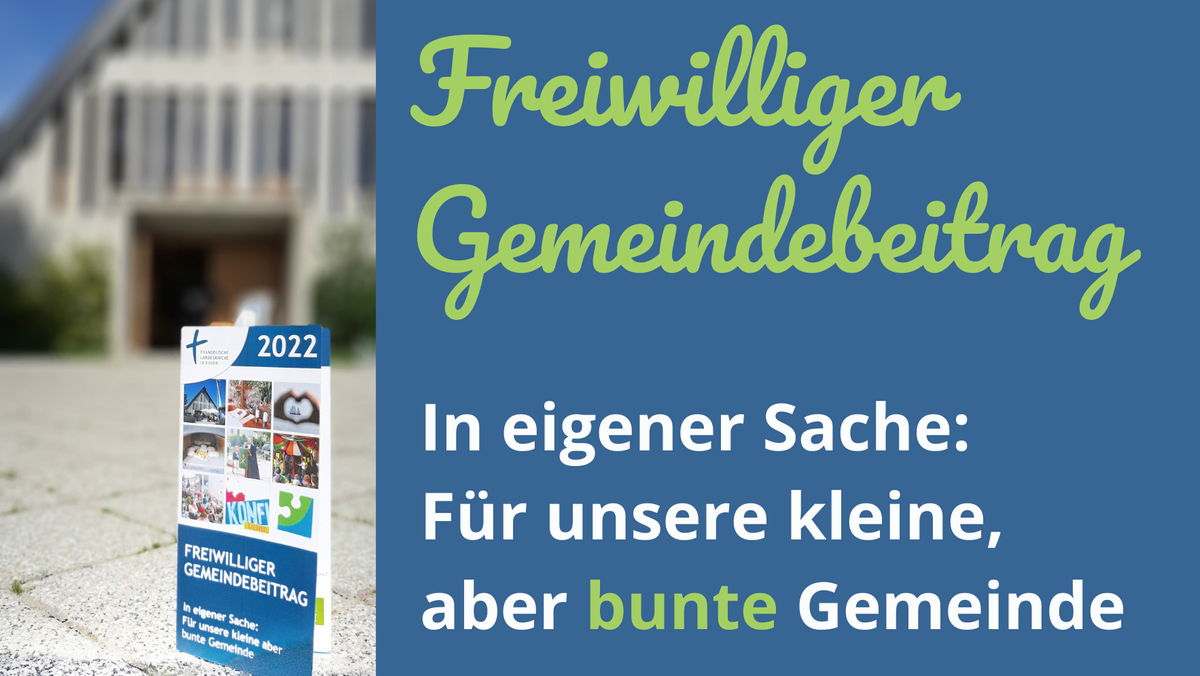Freiwilliger Gemeindebeitrag - Ihre Spende für unsere kleine, aber bunte Gemeinde in Owingen