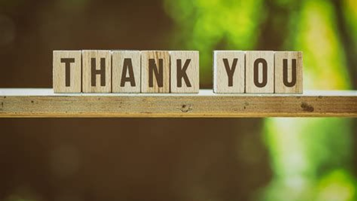Thank you for giving in the last year