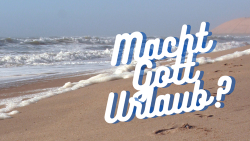 Sommerzeit, Urlaubszeit - Zeit für Muße und Entspannung