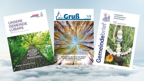 Die Gemeindebriefe August/September für unsere Region sind erschienen