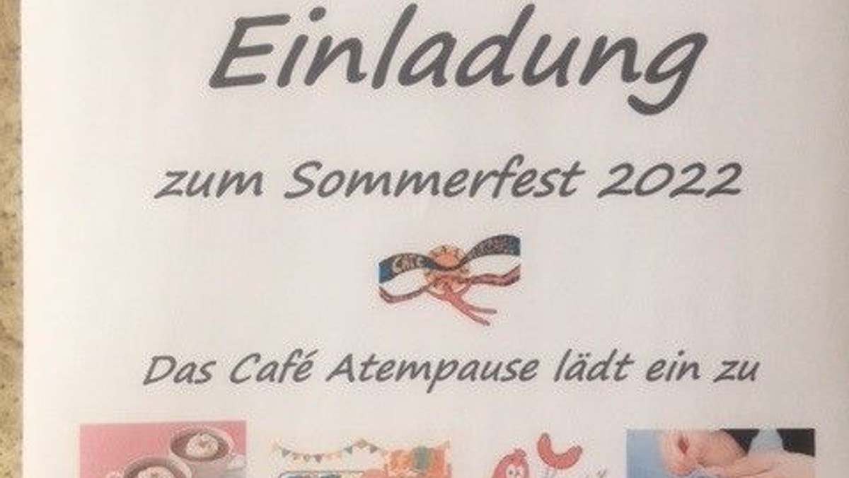 Sommerfest des Café Atempause