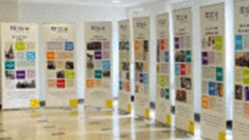 Ausstellung 75 Jahre EKHN vom 24.09.-03.10.2022 in der Stadtkirche