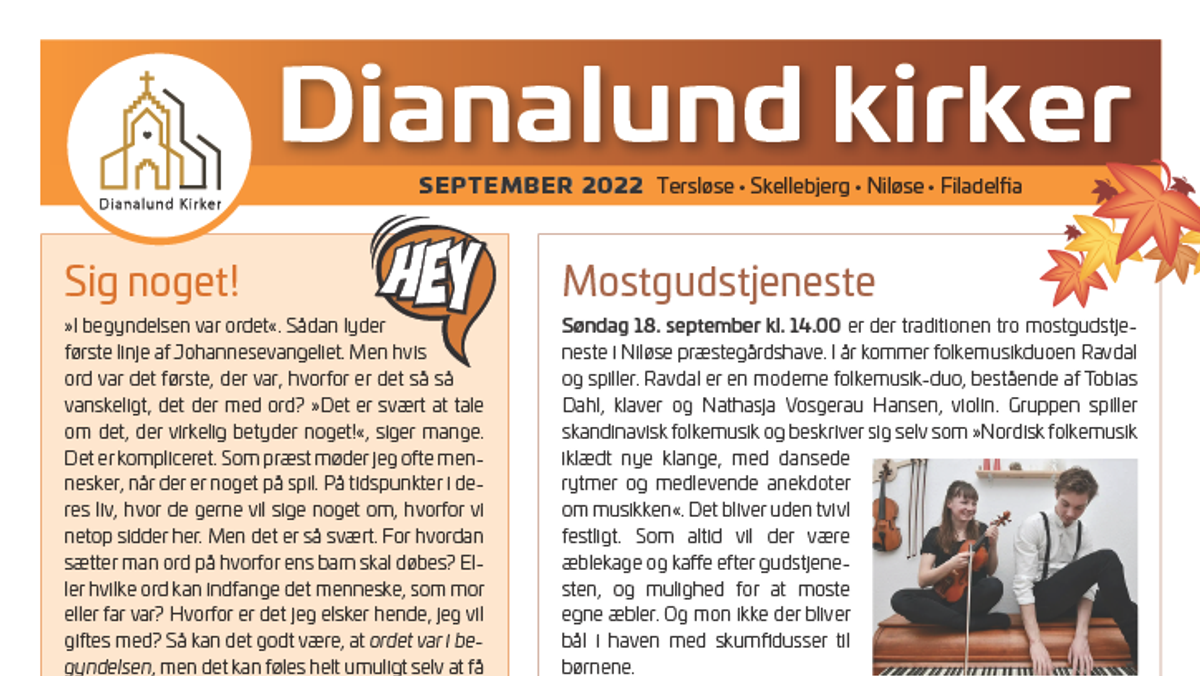 September måneds kirkeside
