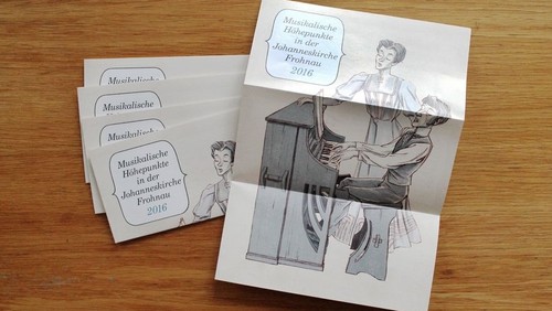 Jahresflyer Kirchenmusik 2016 erschienen