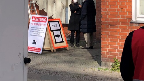Filmaufnahmen im Gemeindehaus... wir sind weiterhin für Sie da!
