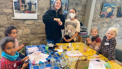 Bastelkirche mit Upcycling