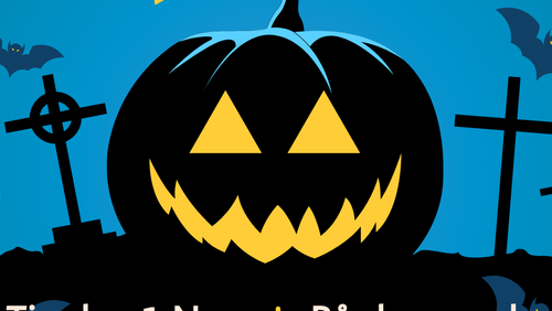 Halloween-løb på den gamle kirkegård!!!