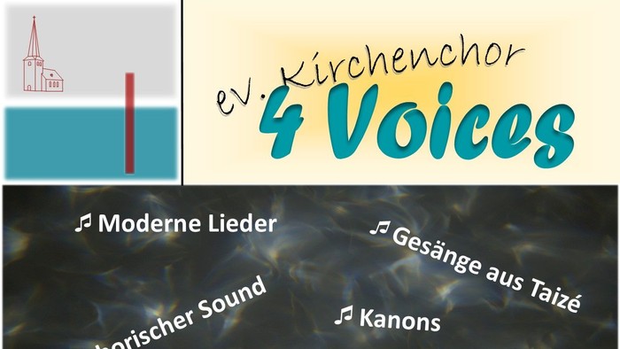 Chor singt moderne Chorstücke und Lobpreislieder, kombiniert mit traditionellen Rhythmen und Dynamik, begleitet von Klavier oder Percussion, kostenfrei, Mittwochs ab 19:00 Uhr in der Arche Burgstraße 8 in Rüppurr.