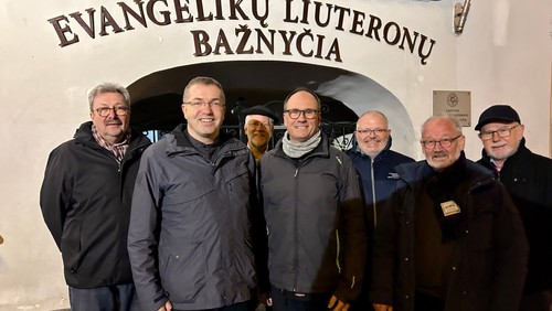 Begegnung mit Bischof