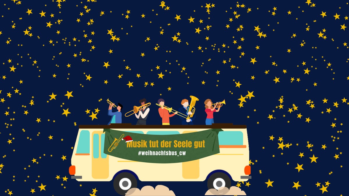 Mit Posaunenchor an Bord: Am 16. Dezember fährt der Weihnachtsbus durch Charlottenburg-Wilmersdorf
