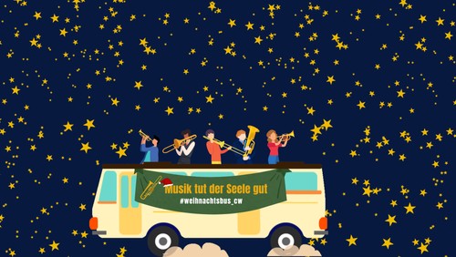 Mit Posaunenchor an Bord: Am 16. Dezember fährt der Weihnachtsbus durch Charlottenburg-Wilmersdorf