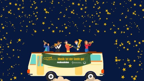 Posaunenchor an Bord: Am 16. Dezember fährt der Weihnachtsbus durch Charlottenburg-Wilmersdorf