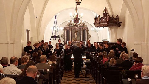 En dejlig julekoncert med Aarhus Universitetskor