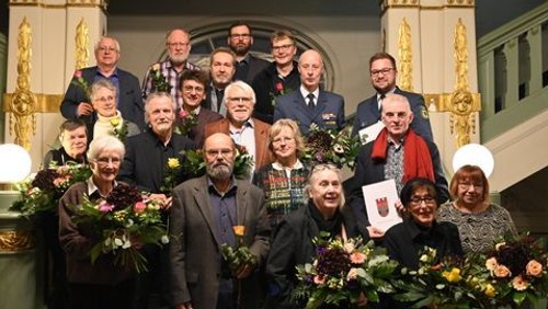 15 jähriges Jubiläum FV Kirchturm - Ehrenamtspreis der BVV Pankow
