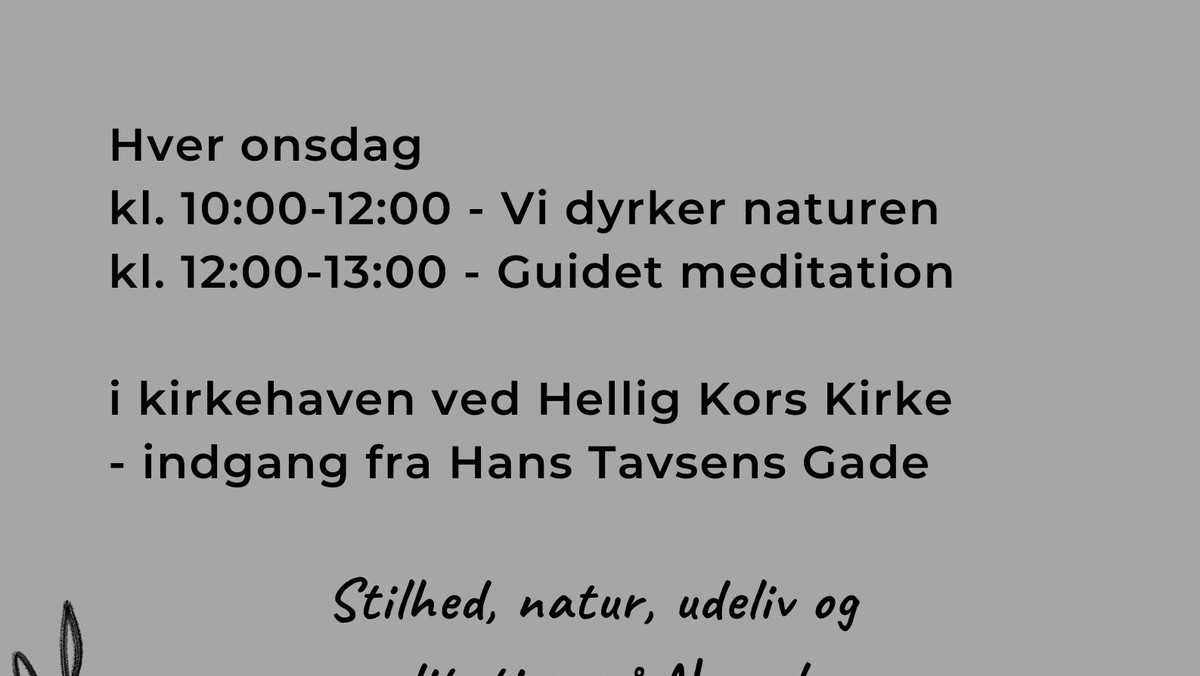 Stressfri Have - Starter 1. februar 2023