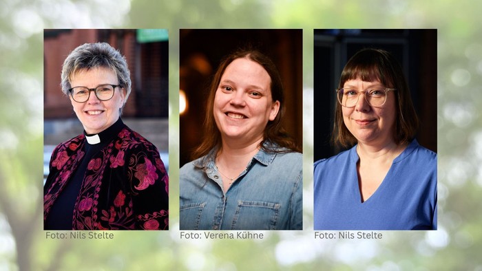 Martina Steffen-Eliş, Jasmin Manike und Stefanie Sippel