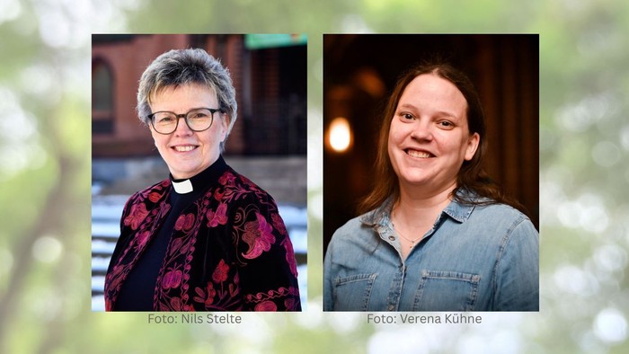 Pfarrerin Steffen-Elis und Küsterin Manike