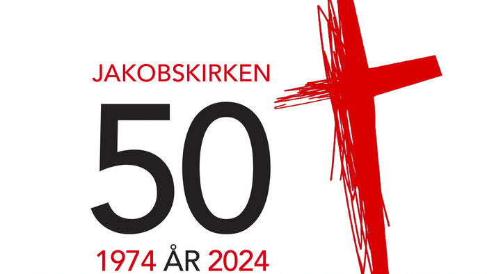 Jakobskirken 50-års jubilæum 1974-2024