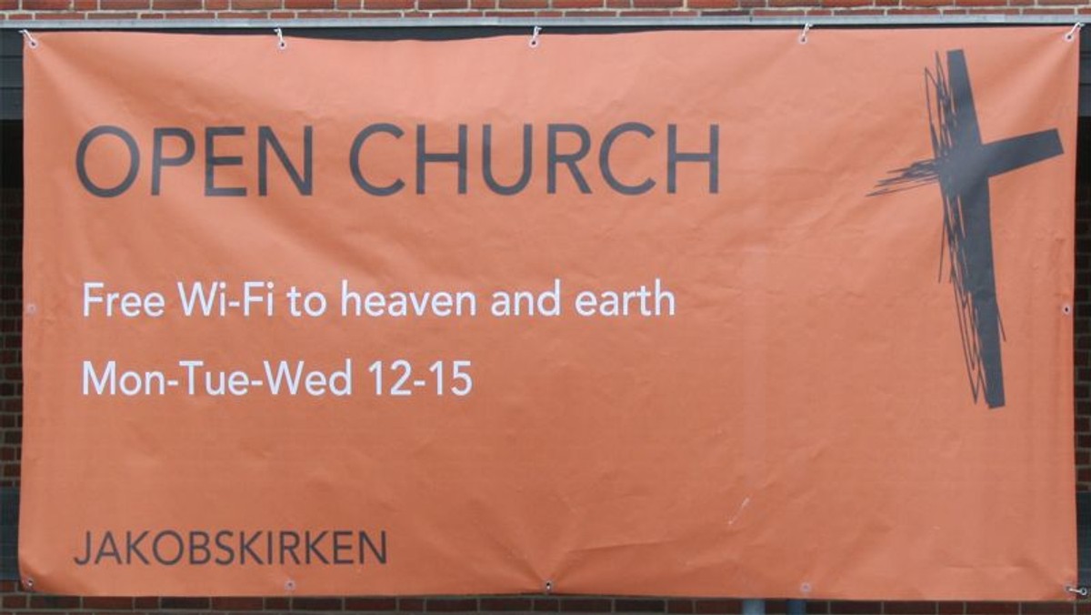Free wifi to heaven and earth