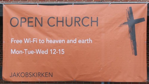 Free wifi to heaven and earth