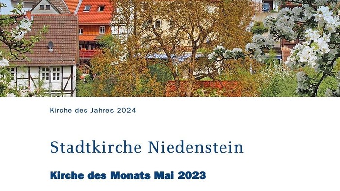 **Kirche des Monats Mai 2023, Stadtkirche Niedenstein**
