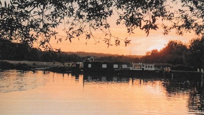 Sonnenuntergang an der Ruhr