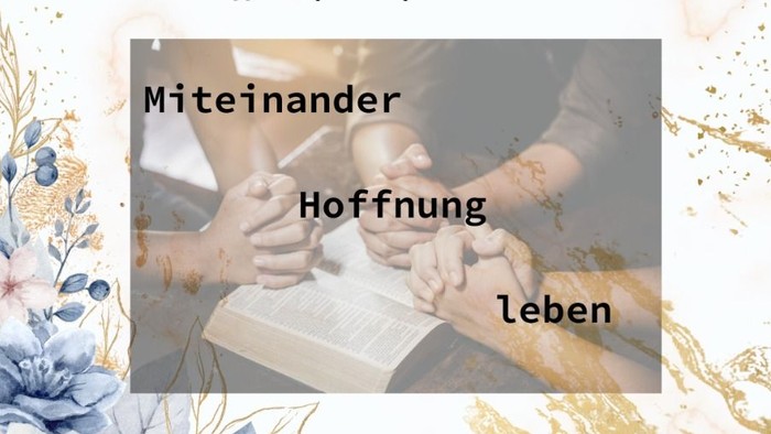 Allianz Gebetswoche 12.01.2025 bis 19.01.2025, verschiedene Themen und Zeiten