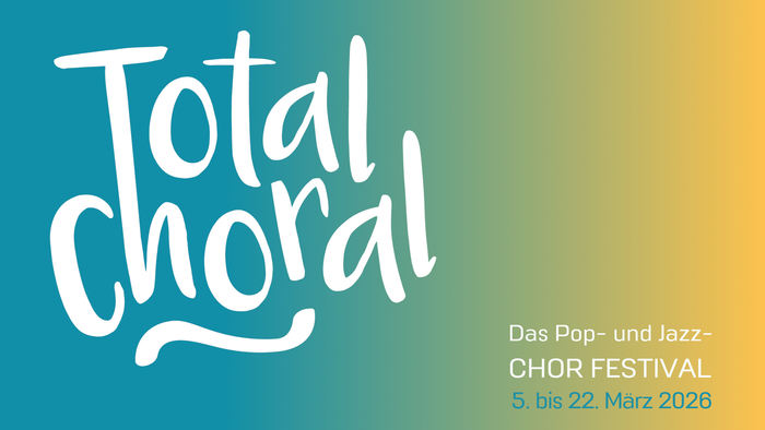 Illustration mit gelb-grünem Farbverlauf zu TOTAL CHORAL