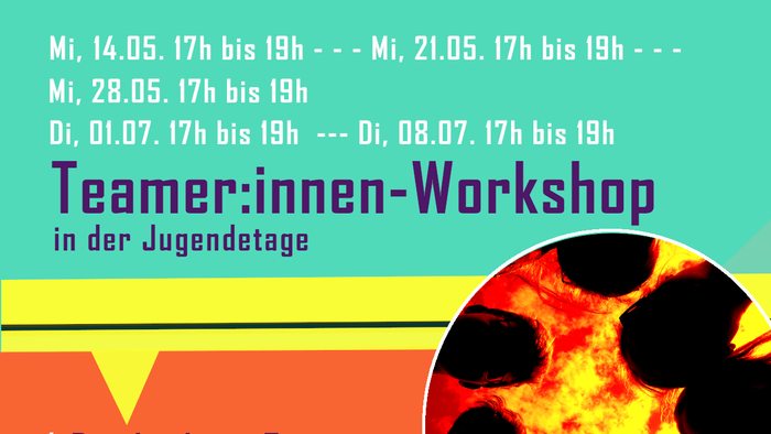 Team-Workshop für Jugendliche mit Spielen und Diskussionen