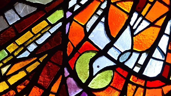 Kirchenglasfenster Tabendarstellung für Heiliger Geis