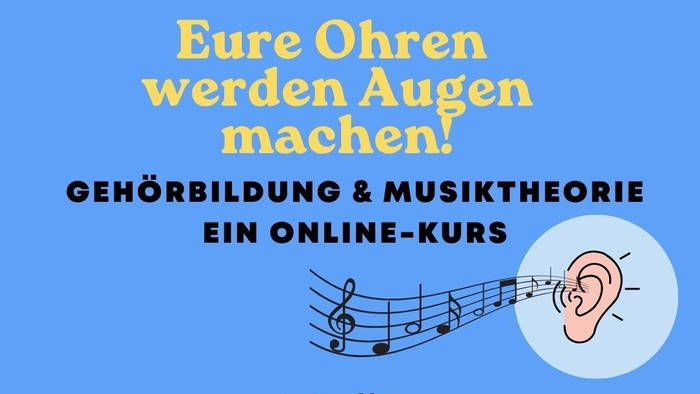 Online-Kurs für Gehörbildung und Musiktheorie mit verschiedenen Startterminen