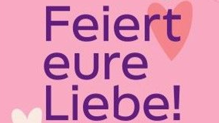 Valentinstag-Eventplakat mit Herzen und wellenförmigem Hintergrund