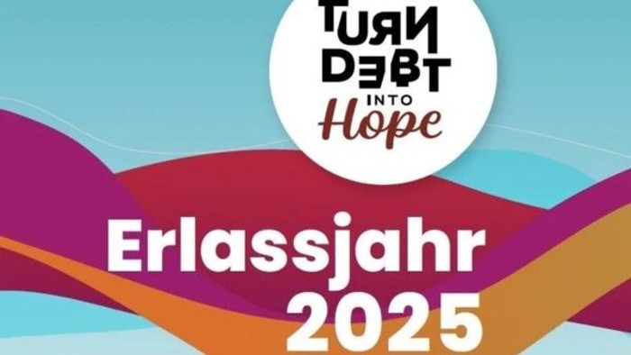 Erlassjahr 2025 Kampagne mit dem Slogan 