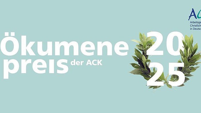 Grafik zum Ökumenepreis 2025