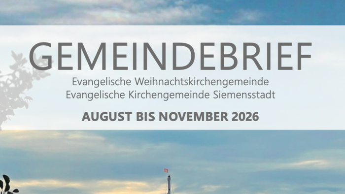 Deckblatt Gemeindebrief August bis November 2026