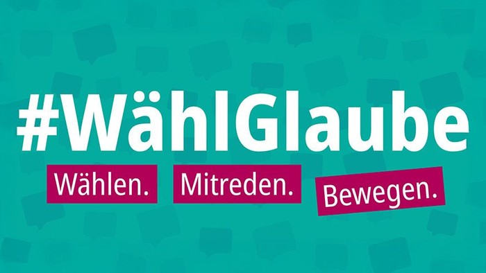 #WählGlaube – Wählen. Mitreden. Bewegen.
