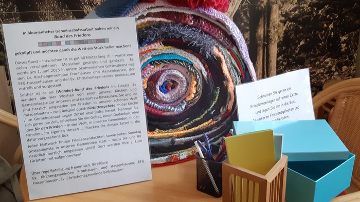 Friedensband - Band mit Box