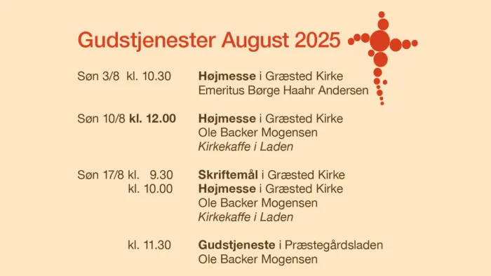 Gudstjenesteliste