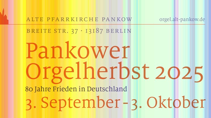 Titelseite des Programmflyers zum Orgelherbst