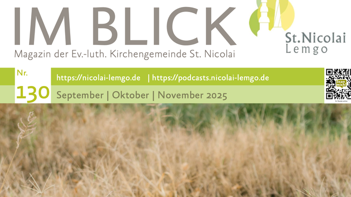 Kind pflückt Äpfel im hohen Gras, Titel: