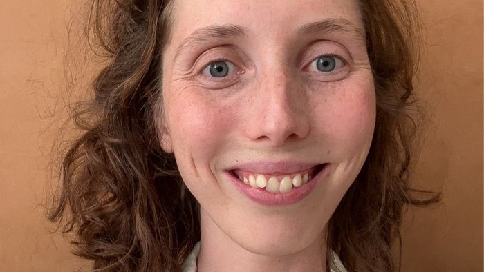 Her er vores nye praktikant Astrid