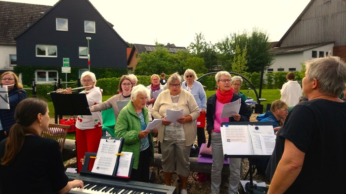 Musikalische Begleitung.